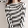 Women's Fashion Casual Fall Winter Stripe Print Long Sleeve O Neck Tops Women's Clothing Woolen Knitwear Sweaters