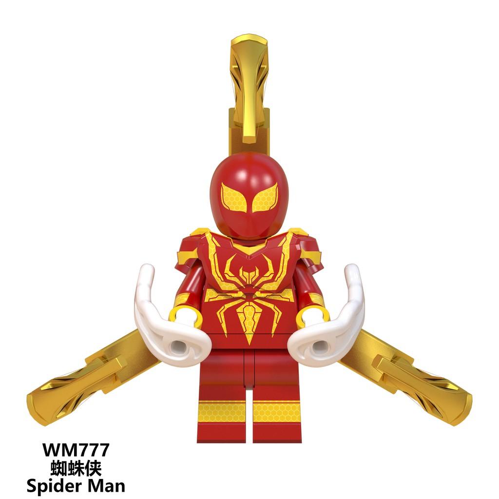 Minifigures Set Marvel Super Heroes Spider Man Far From Home Building Blocks Toys for Children