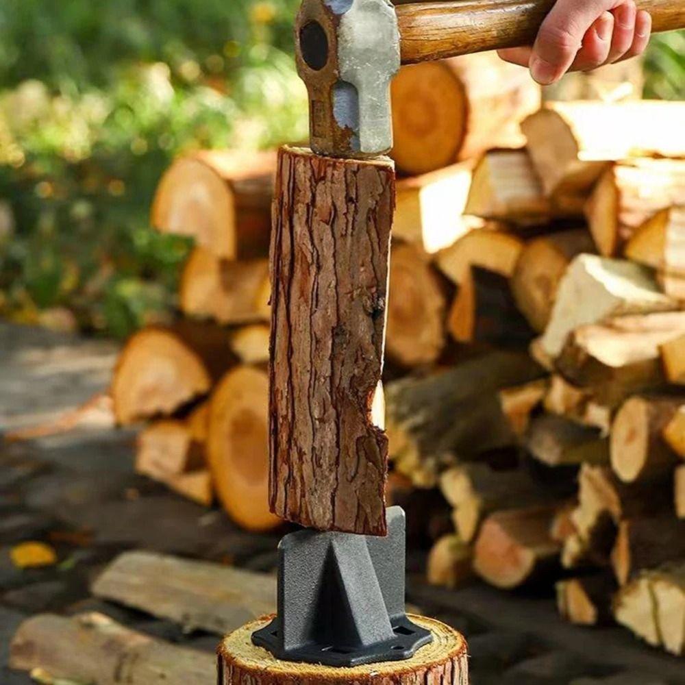 Прочный ручной дровокол, небольшой дровокол для растопки, портативный дровокол-клин для походов