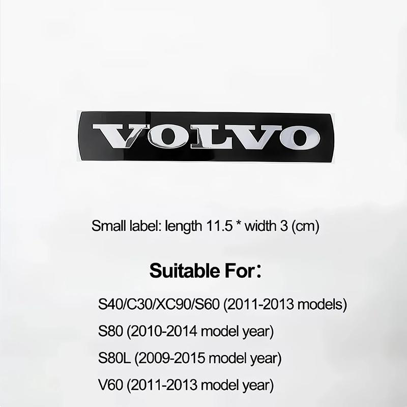 Наклейка на решетку радиатора и руль с логотипом для автомобилей Volvo Rdesign Polestar AWD V50 S60 XC60 S40 XC40 XC90