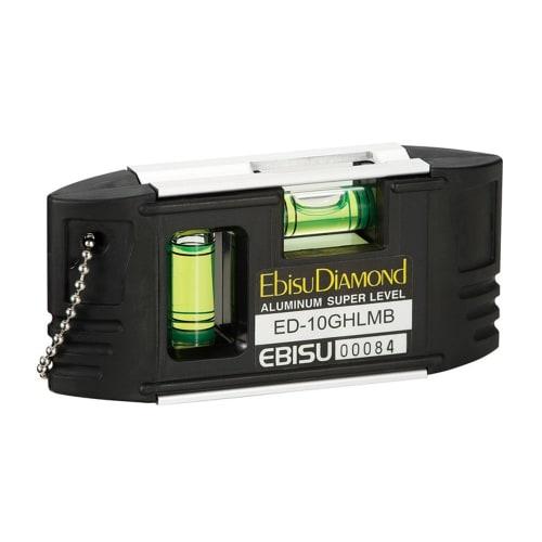 Ebis G-Handy Level with Super Strong Magnet, ED-10GHLMB, Black