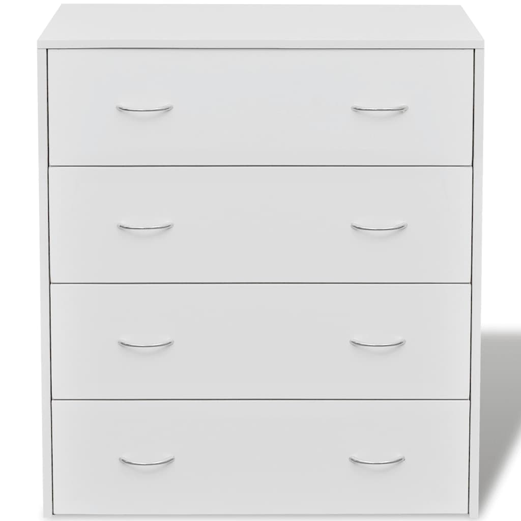 4 Drawer Chest of Drawers 60*30.5*71 cm White