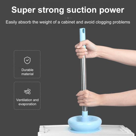 Туалетный слив, разблокировщик воздуха под высоким давлением, увеличенные присоски, отверстие для подвешивания, туалетный земснаряд