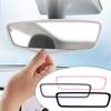 Anti Slip Rearview Mirror Protector Trim Silicone Frame Protection Strip for Tesla Model 3 Y Car Interior Decor Accessories