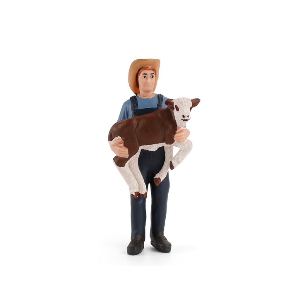 Animals Figures Animal Model Buffalo Doll Collections