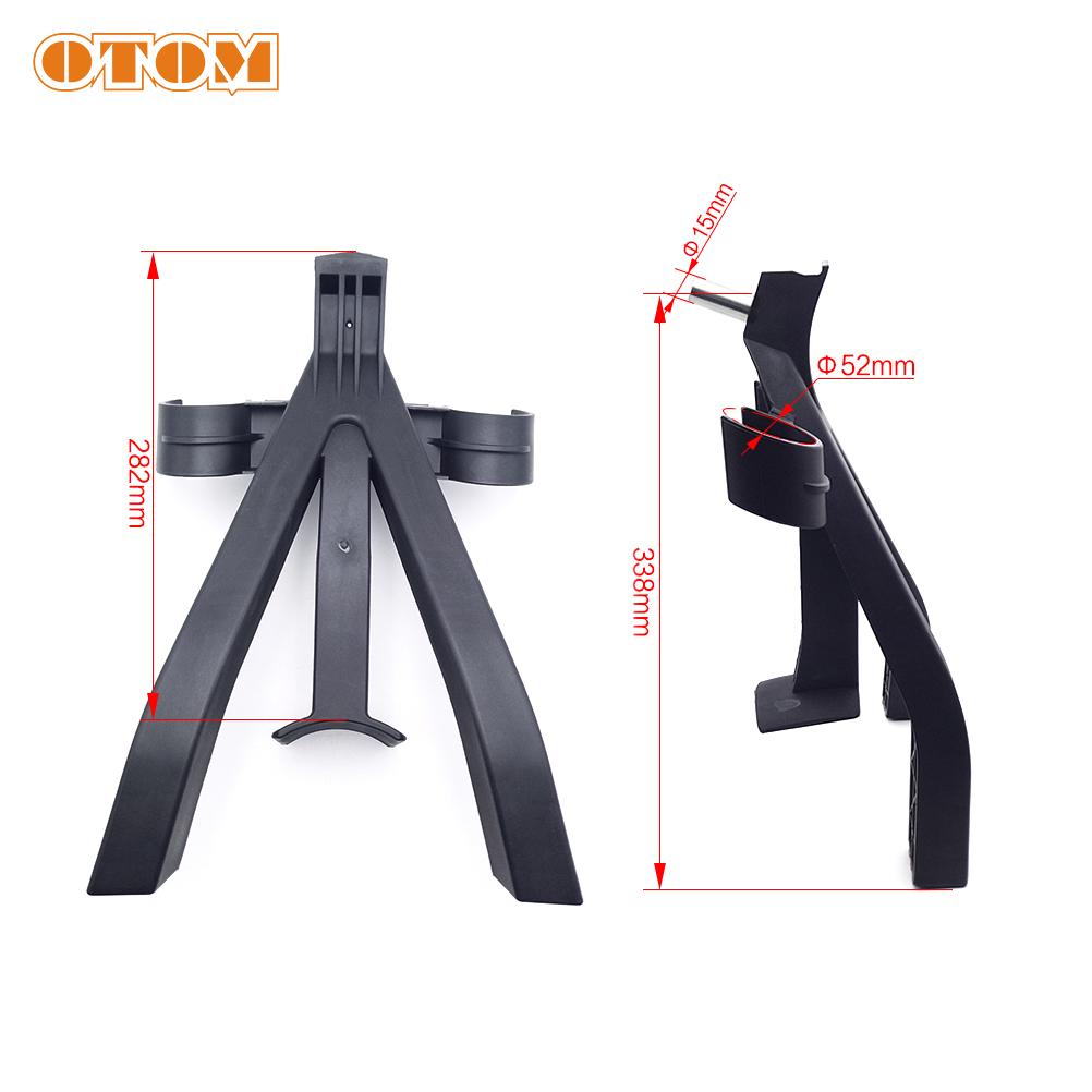 Motorcycle Fork Brace Side Stand Plug-in Front Support Triangle Bracket Tool Universal For KTM KEWS Motocoss Pit Bike Kickstand