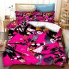 3D Game Hazbin Hotel  Bedding Set 2/3piece Duvet Cover Pillowcase Adult kids Bedroom Decoration  Single Double Large Size gifts
