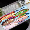 Custom Name Super Why Theme Mouse Pad, Non Slip Rubber Base, Multifunctional Office & Home Decor, Perfect for Workspace Personalization.