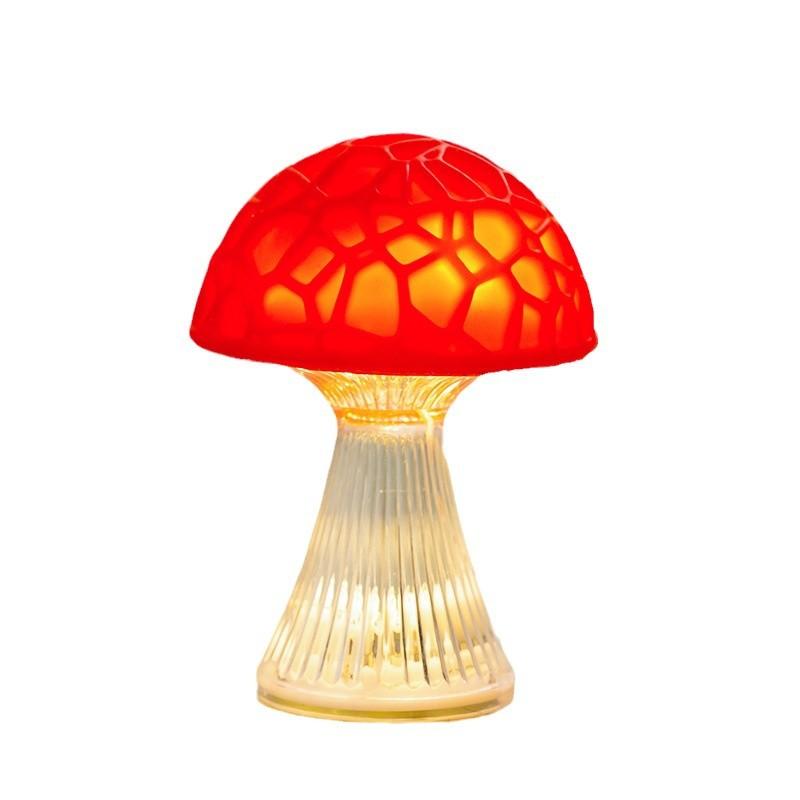 Красочные грибные лампы, успокаивающие ночники, атмосферные светильники для общежития и маленькие подарки