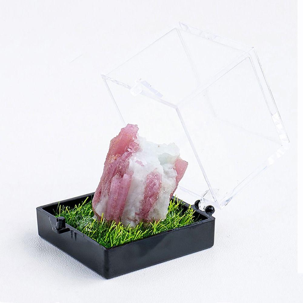 Многоцветный природный минеральный образец неправильной формы кристаллический камень образцы подарки руда коробки