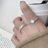 Милое Многослойное Звездное Кольцо: Модный, Универсальный, Регулируемый Открытый Дизайн для Женщин