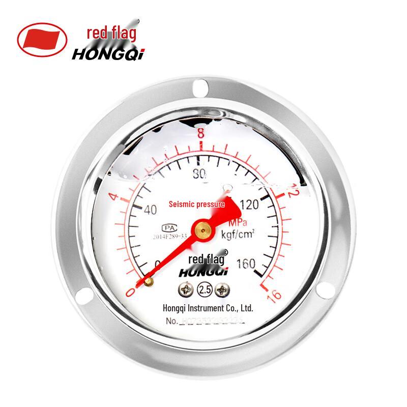 Hongqi YTN-60ZT Series Axial Vibration-Resistant Pressure Gauge