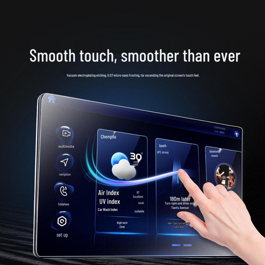 25 Закаленных Стекол для Экранов Консоли, Навигации и Салона Changan Deep Blue G318
