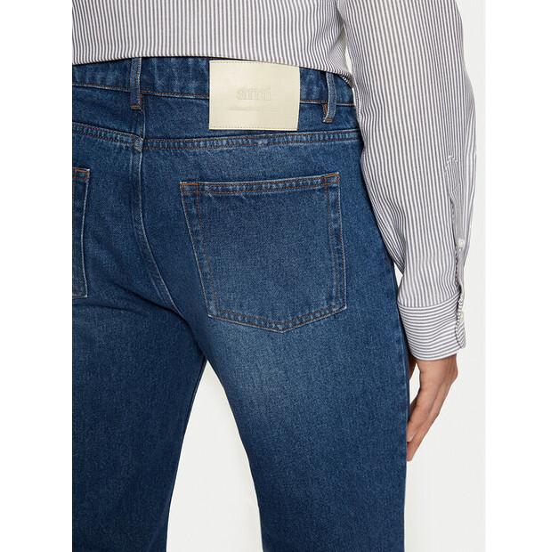Джинсы AMI PARIS UTR500.DE0025 синий Straight Leg