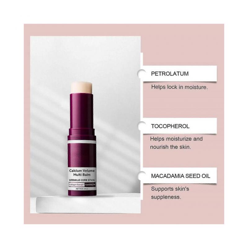 Cemenrete Calcium Volume Multi Balm Anti-Aging Wrinkle Core Stick K-beauty less