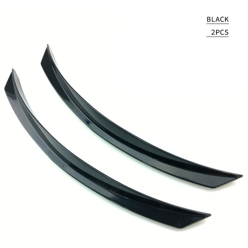 2 шт. колесо автомобиля бровь бант боковое декоративное крыло универсальное колесо колесо бровь крыло модифицированная полоса для предотвращения столкновений автомобиля