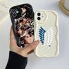 Ae83 Japanese Anime Attack On Titan Art Protective Phone Cases for Xiaomi Poco X5 Redmi Note 13 12 11 Pro 13C 12C A3 Huawei Honor Wave TPU Back Cover