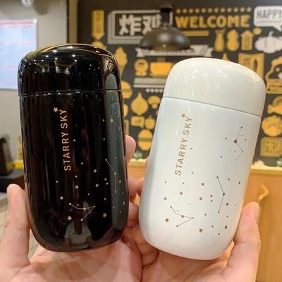 Термос Starry Sky Mini, маленькая емкость, герметичная кофейная кружка, термос из нержавеющей стали 304, 200 мл, термос
