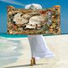 1PC Custom Name Autumn Squirrel Tapestry Beach Towel Highly Absorbent And Sand-Resistant Towel for Swimming, Pool, Yoga, And Travel Lightweight