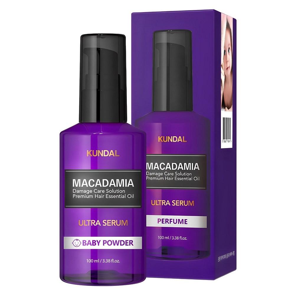 KUNDAL Аромат детской присыпки Ultra Serum Hair Essence, 100 мл, 1 шт.