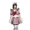Clearstone Metamorche Enako Collaboration Cosplay Halloween Cherry Cat Red Women's