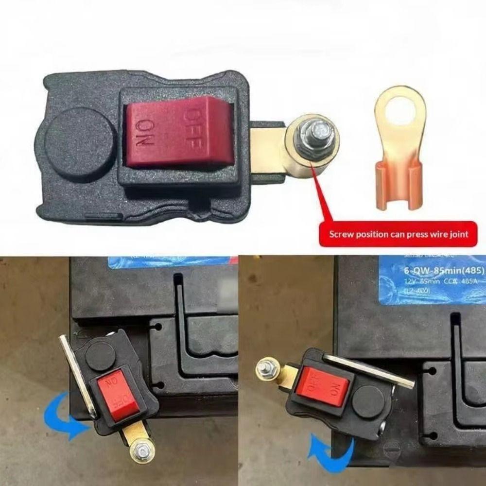 Heavy Duty Battery Power-off Switch Pure Copper Power Shut Off Isolator Car Battery