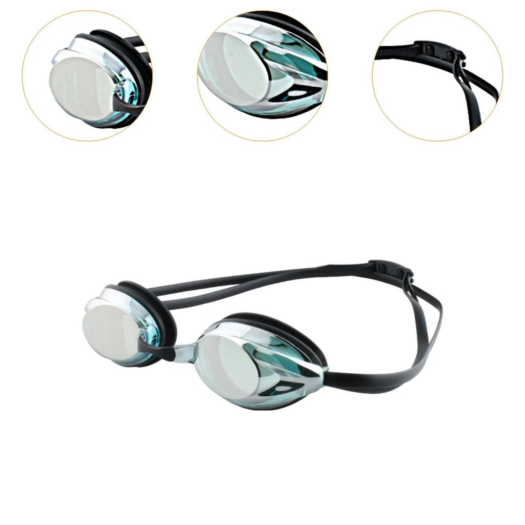 Swimming Goggles Swim Goggles Comfortable Clear Vision Stylish Eyewear for Adults Water Sports Beach Outdoor Swimming Pool