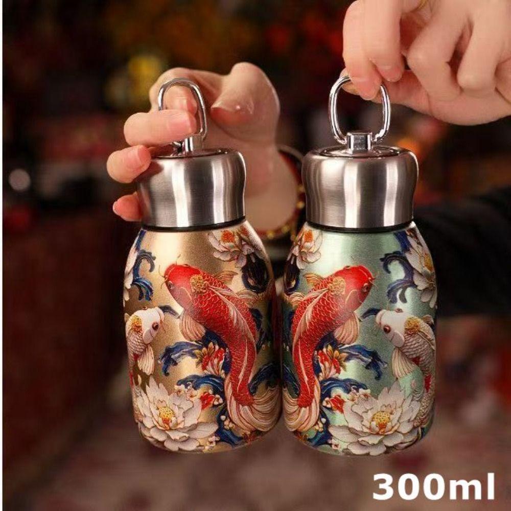 316 Stainless Steel Insulated Cup 300ml Slim Insulated Thermal Water Bottle  Sports