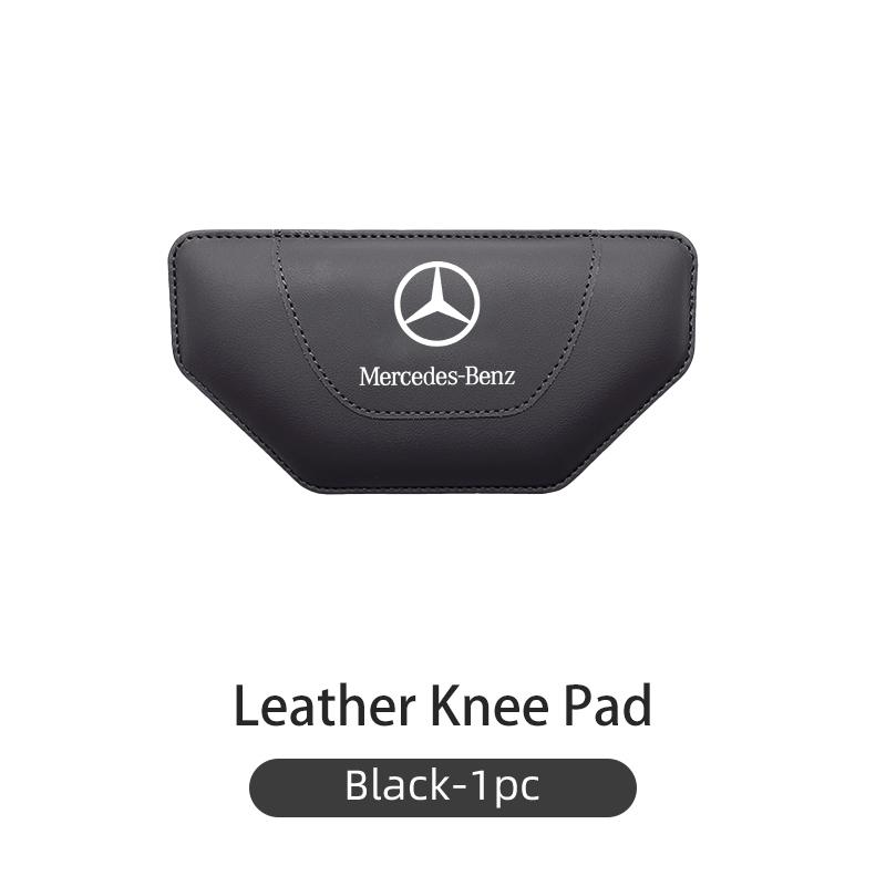 FFYE5 Car Armrest Elbow Pad Leather Leg Knee Cushions Accessories For Mercedes Benz AMG A C E S G Class W201 W210 W108 W204 W205 W203