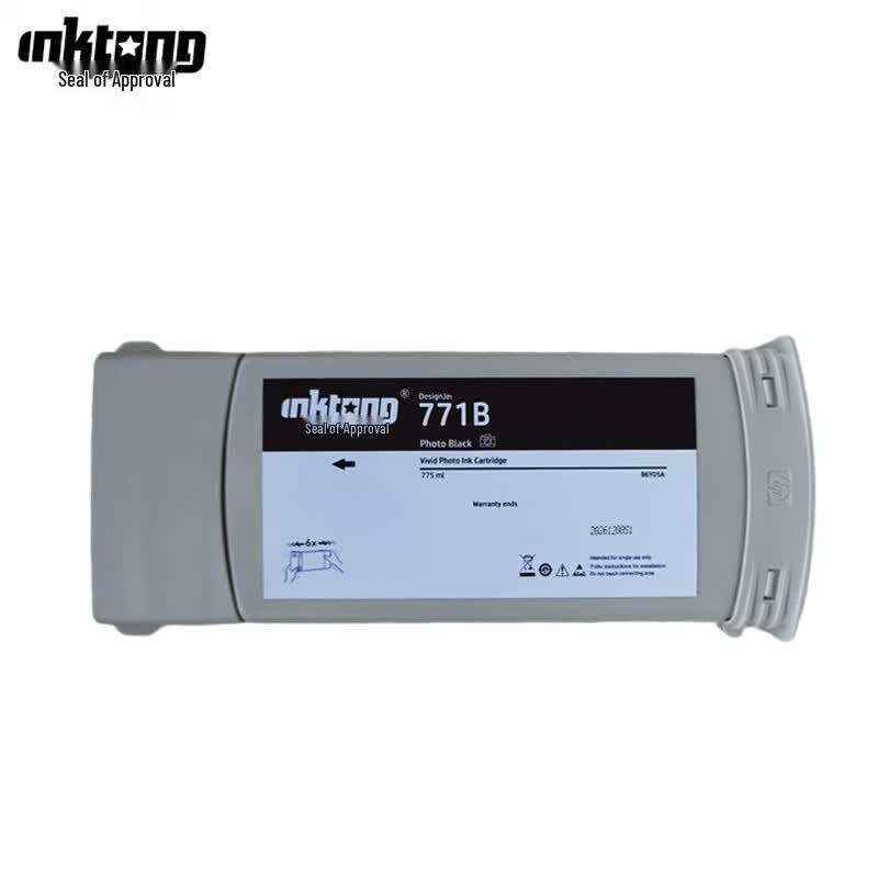 Картридж с черными чернилами Inktong 771 Photo Black для HP Z6200/Z6800