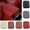 Car Armrest Cushion PU Leather Auto Center Console Pad Storage Bag Armrest Box Universal Fit for Most Vehicles Seat Box Cover Car Interior Accessories