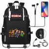 USB Gaming Headset for Teens, Student Backpack for Boys Girls Casual Travel, Double Shoulder Bag, Hot New Trend