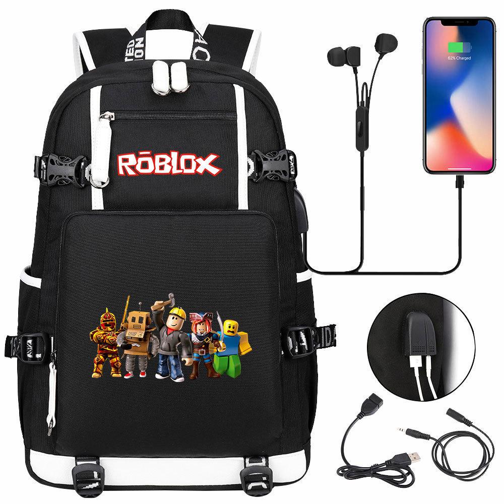 USB Gaming Headset for Teens, Student Backpack for Boys Girls Casual Travel, Double Shoulder Bag, Hot New Trend