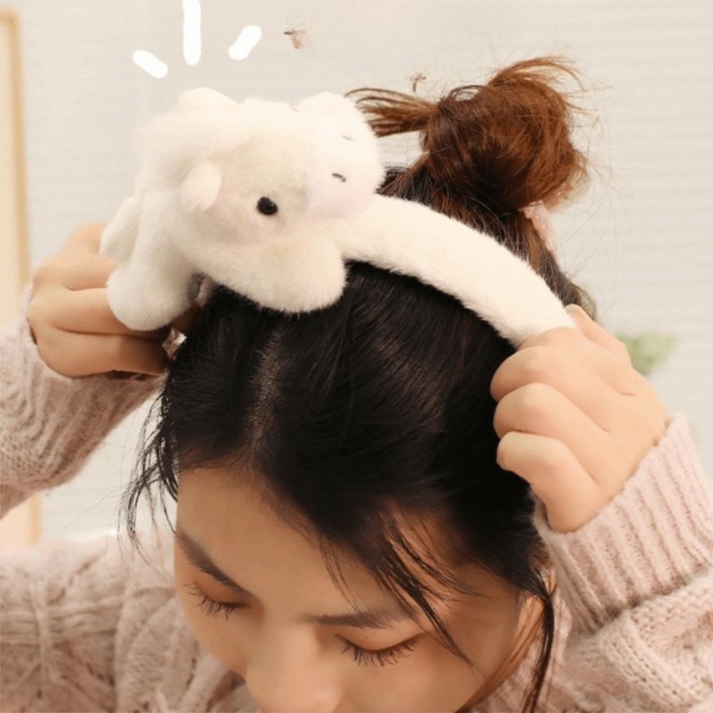 Mascot Horse Hair Hoop Pony New Year Headpiece 2026 New Year Headband  Masquerade Party