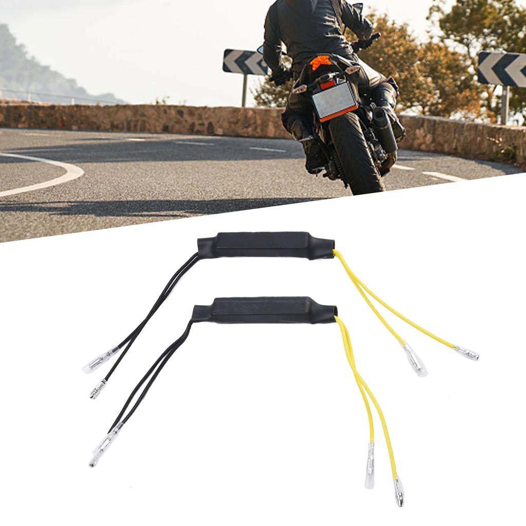 Practical Brand New Long Lasting LED Error Decoder Motorcycle Light Flash Rate Reduction Indicator Turn Signals