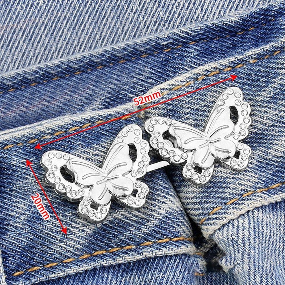 Clothing Accessories Tighten Waist Button Metal Pins Waist Clip New Waist Closing Button Women