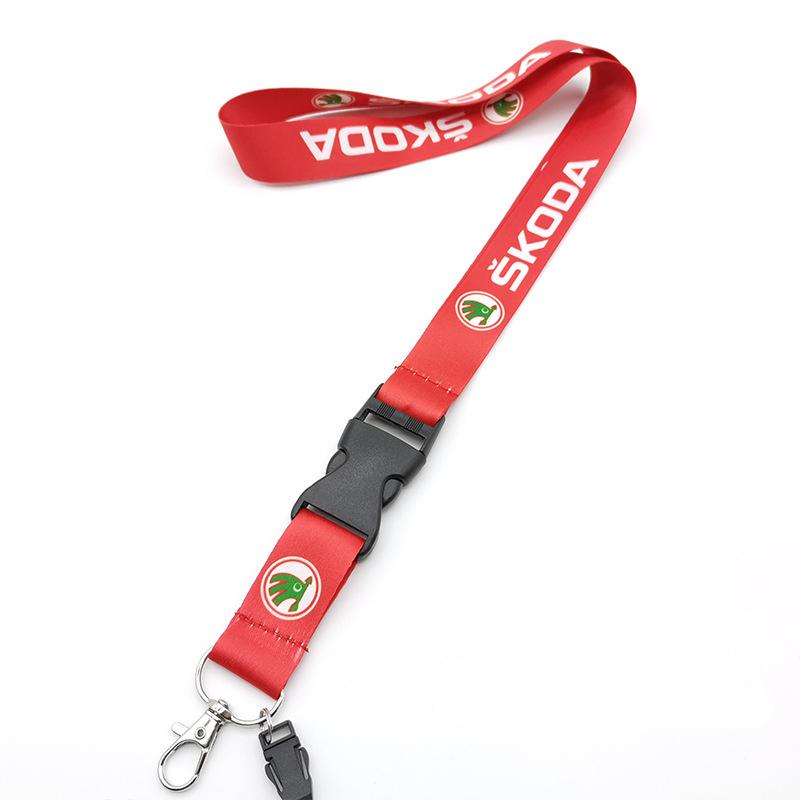 JKFB8 Car KeyChain Phone Lanyard Rope Decoration for Skoda Yeti Superb Kamiq Karoq Kodiak Fabia Tour Kodiaq Octavia A7 RS VRS 2025
