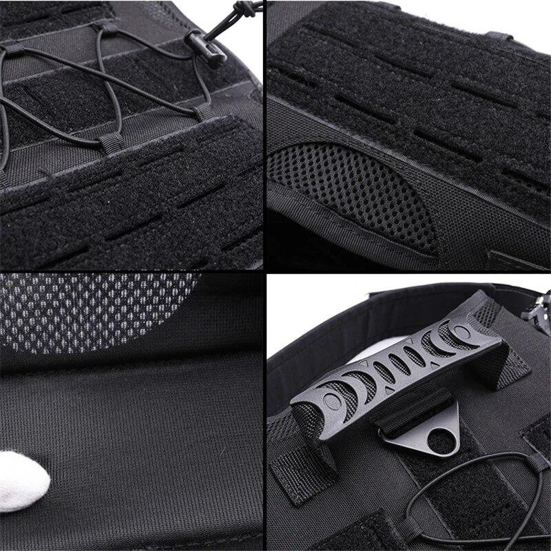 Тактическая шлейка для собак без тяги, шлейка для домашних животных, жилет, одежда, регулируемые защитные вещи для средних и больших собак, принадлежности для дрессировки, нейлон