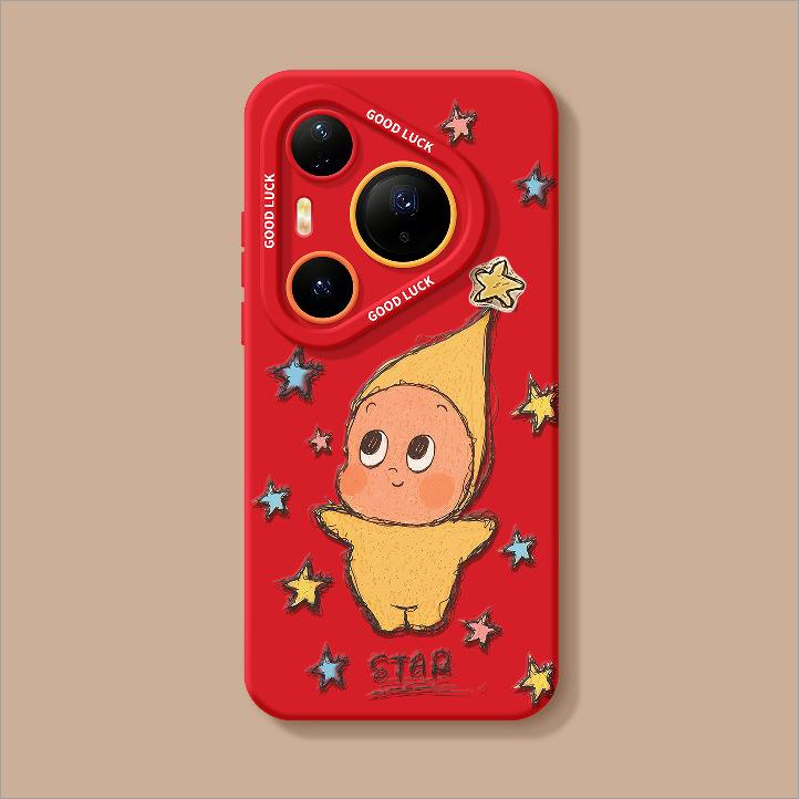 Star doll for huawei purapro + cartoon silicone ultra premium soft phone case