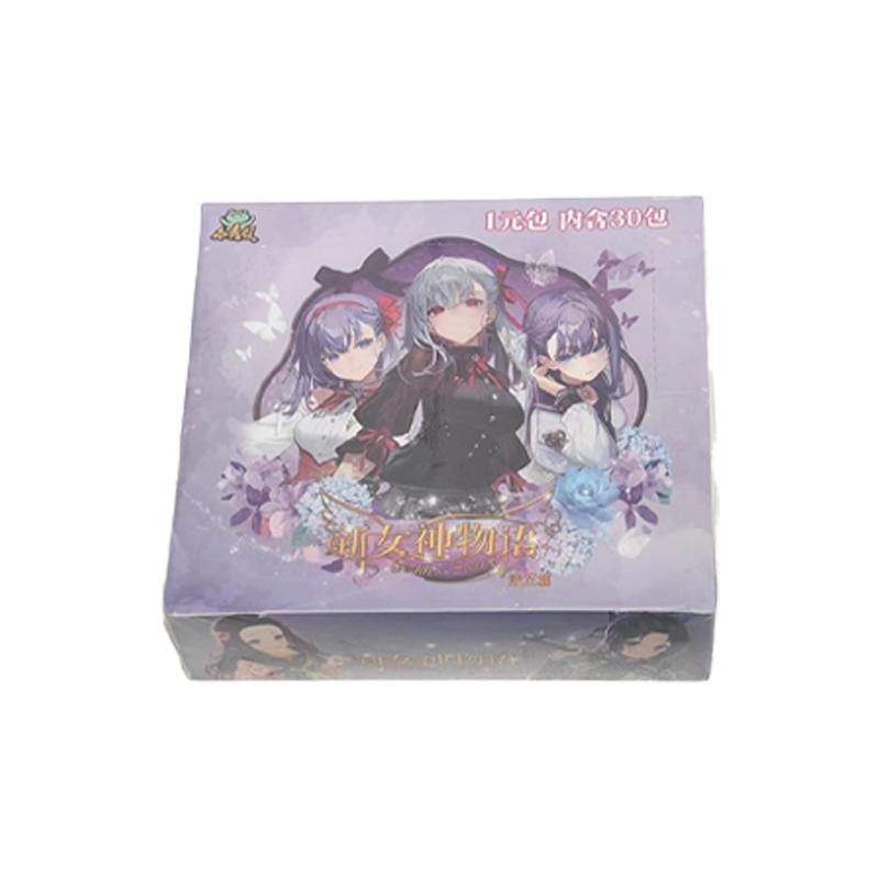 little frog New Goddess Story Collect cards One box contains 30 packs of cards Beautiful anime style gift toy collectibles