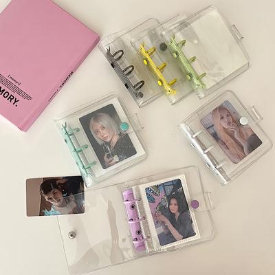 Переплет фотоальбом Kpop держатель для фотокарточек Idol Card Collect Book Переплет фотокарточек Kpop альбомы Kpop Card Binder