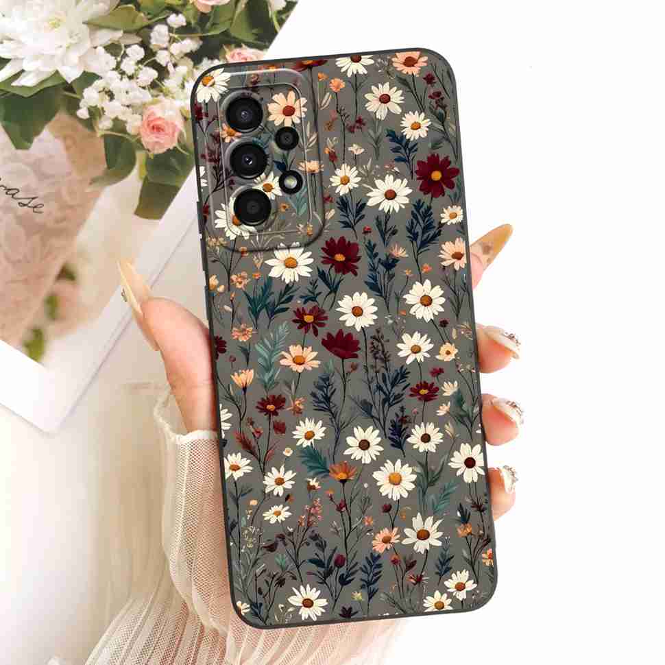 6.5" Casing For Samsung A 53 A53 5G Luxury Pattern Soft Silicone ShockProof Phone Cases Samsung Galaxy A53 5G casing