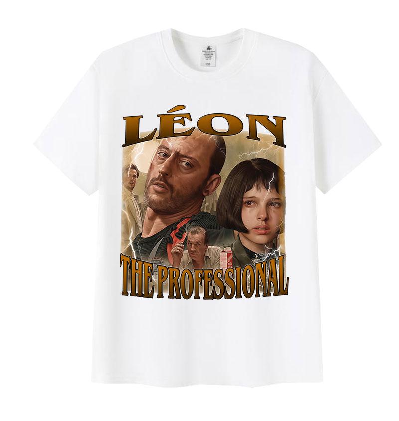 Vintage Leon The Professional Graphic TShirts Unisexs ONeck Fashion High Quality Tshirt Summer Oversized Cotton T Shirt