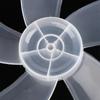 1Pc Large Wind Fan Blade for 16 Inch Household Plastic Fan Blade Five Leaves With Nut Cover For Pedestal Fan Table Fan Wall Fan