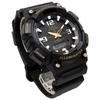 Мужские кварцевые часы Casio Tough Solar Аналогово-цифровые AQ-S810W-1BV Черные (Тип-1Б)
