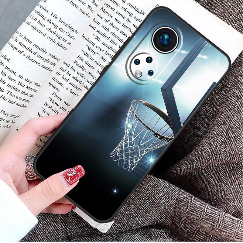 Чехол-баскетбольный мяч для Honor X9b X8b X6 X7 X8 X9 X6a X7a X8a X9a Honor 70 50 90 Lite Magic 6 5 Pro