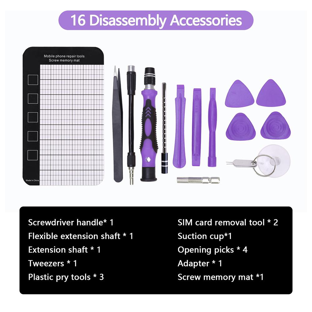 170 в 1 Набор прецизионных отверток Набор отверток Набор прецизионных бит для Xiaomi Iphone Компьютер Часы Отвертка Torx Инструмент для ремонта