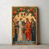 Религиозные византийские католические художественные принты современные христианские плакаты евангельские фигуры иллюстрации холст картины картины домашний декор