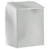 Rabbit Feeder Silver 33.5 x 25.5 x 45.5 cm Galvanized Steel