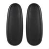 2 Pieces Office Chair Armrest Arm Pads PU Leather Universal Easy Installation Comfortable Replace